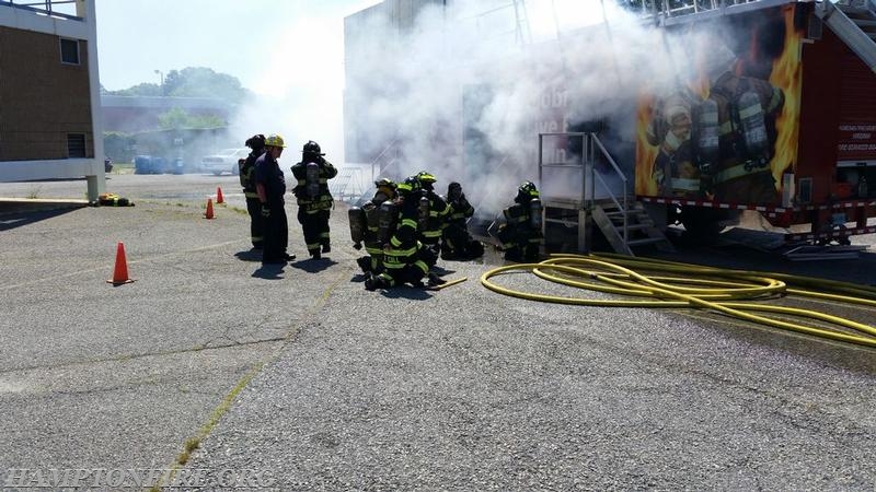 June 8, 2014 Fire I & II burn, photos courtesy of Lt Peterson (Wythe Station 3)
